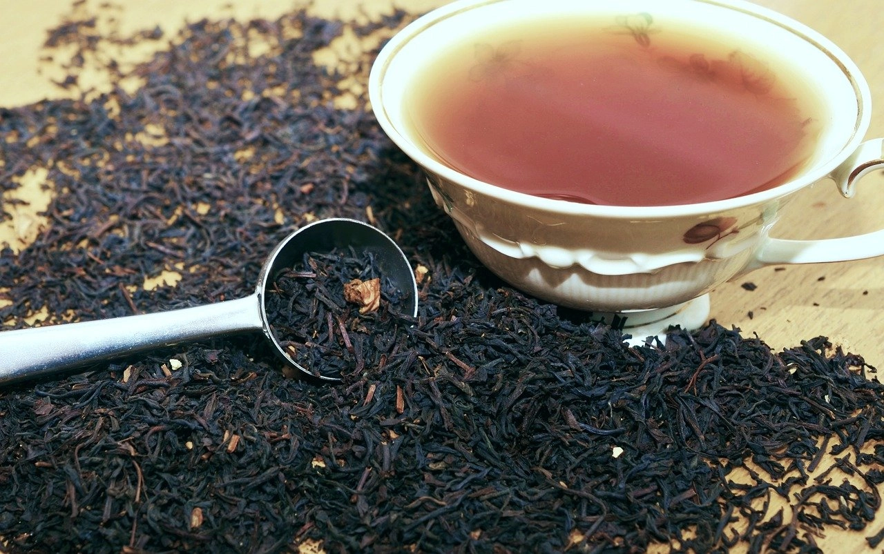 died green tea leaves died green tea leaves