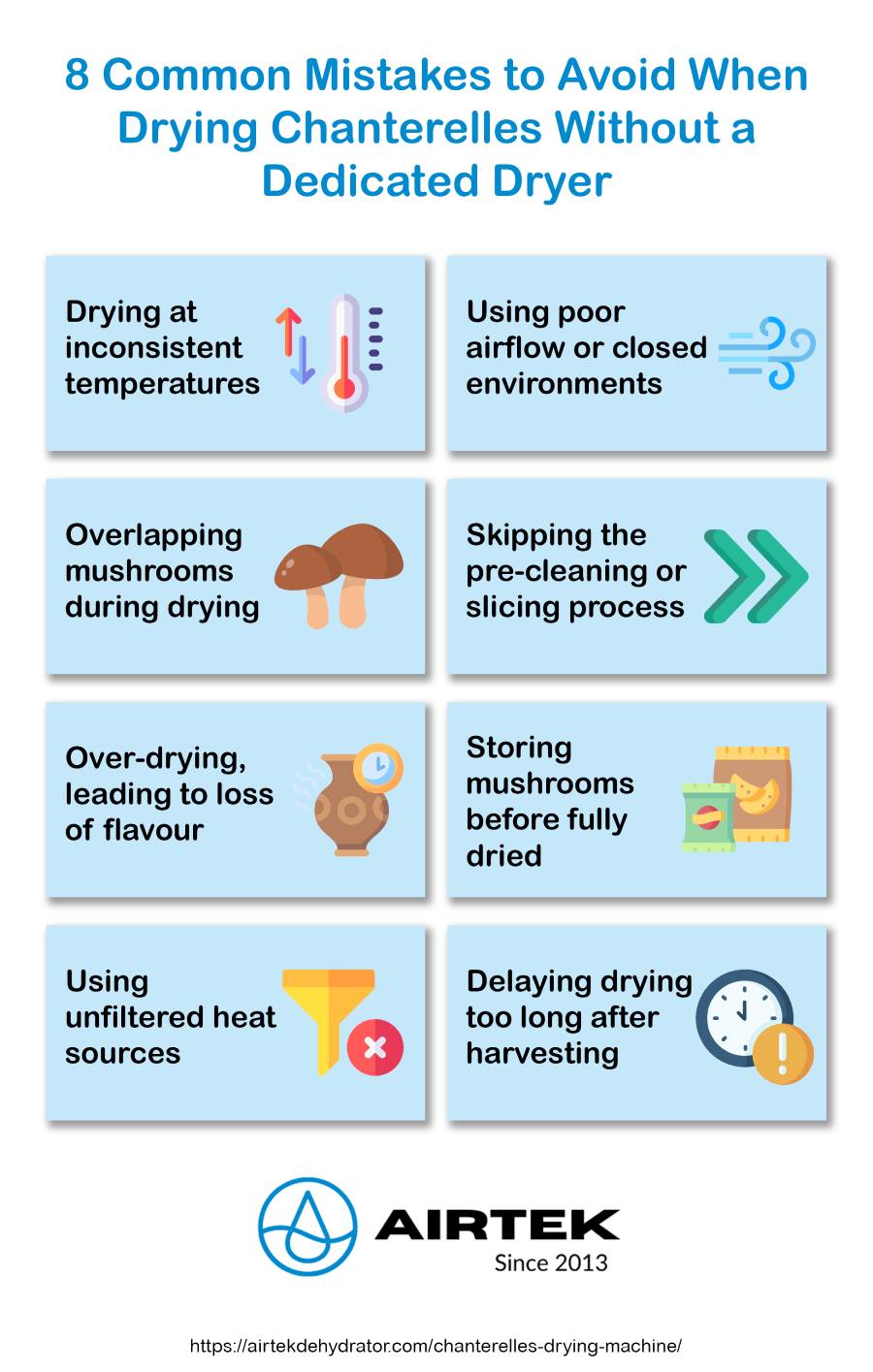 8 Common Mistakes to Avoid When Drying Chanterelles Without a Dedicated Dryer
