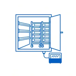 Batch tray heat pump dryers icon